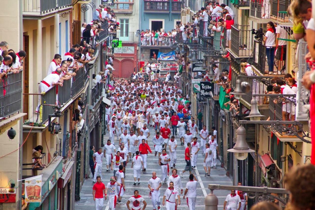 潘普洛纳Balcon Curva De Estafeta - Centro公寓 外观 照片